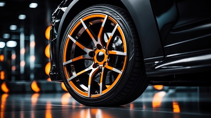 alloy wheels with luxury rims